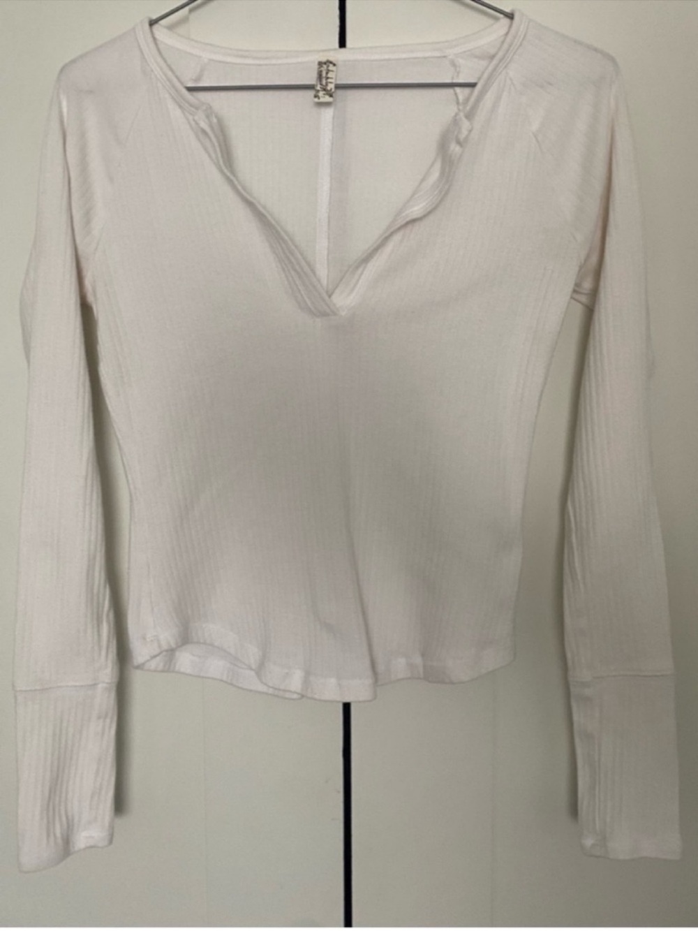Free People Intimately Billie Classic Layering Top Small White - Picture 2 of 5